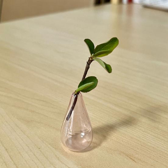 Мини стеклянная ваза магнит на холодильник домашний офис кухонный шкафчик холодильник 3D миниатюрная ваза для цветов магнитное украшение орнамент