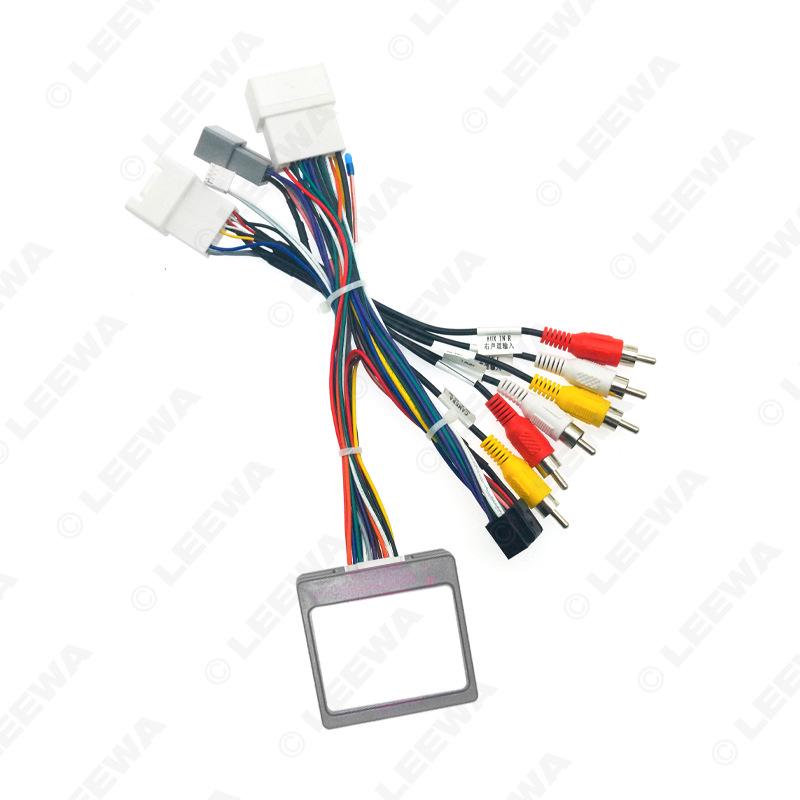 Power Cable & Protocol Box for 2014-2016 Mitsubishi Outlander/Pajero 16P Android Screen