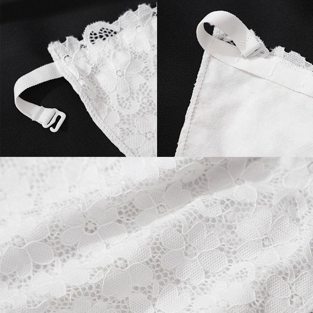 Double Layer Anti-Glare Tube Top Lace Chest Wrap Thin Chest Cover  Lady