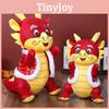 2024 Dragon Year Plush Toy Tang Costume Dragon Zodiac Doll With Custom Logo Good Luck Mascot