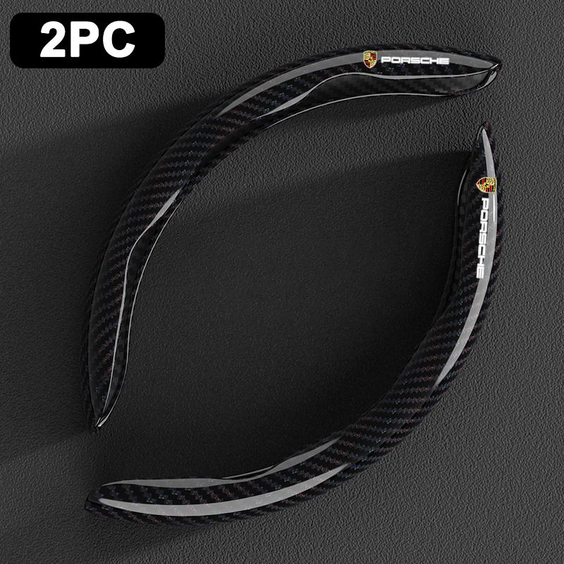 Car Steering Wheel Cover Wear Non-slip Protect Covers Shell For Porsche Panamera Cayenne Taycan 911 718 Macan Carrera-GT 928 944
