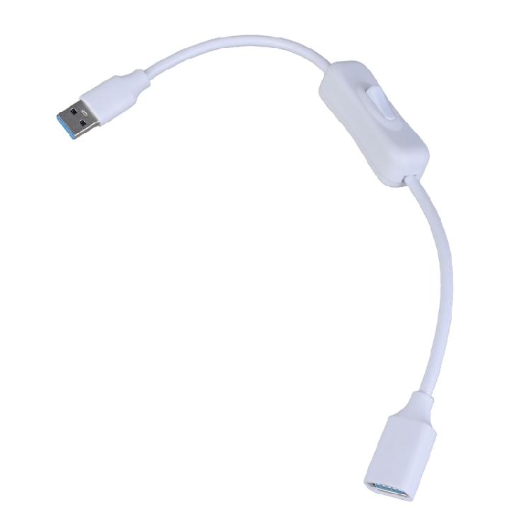 Удлинитель USB 3.0 с выключателями, папа-мама, для быстрого доступа к данным и питанию дома и в офисе