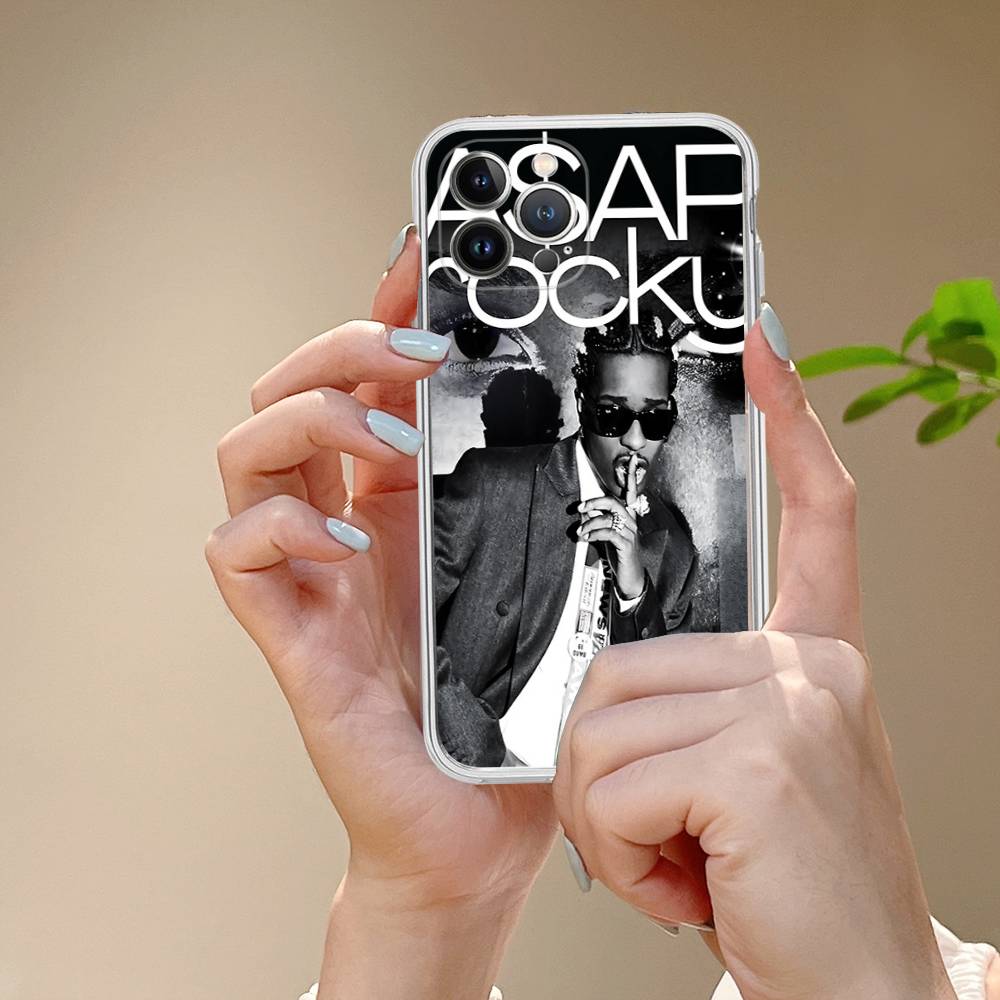 Hip Hop Rapper Asap-Rocky For IPhone 17 16 16e 15 14 13 12 11 Pro Max Mini Plus Phone Case