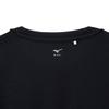 Mizuno NaviDry Long Sleeve Training UPF15 Sun Size Medium Women&#x27;s T-Shirt, Sweat-Wicking, Quick-Drying, Protection, 32MAC395, Black/Magenta,