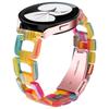 For Samsung Galaxy Watch 5 40mm/44mm/Watch 5 Pro 45mm Smart Watch D-Shape Resin Bracelet Watchband