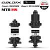 Goldix Boost 28 Отверстий МТБ Куб 15x110 Передняя 12x142 135x10 Задняя Втулка 36T Трещотка Straight Pull Герметичный Подшипник 12V Micro Spline