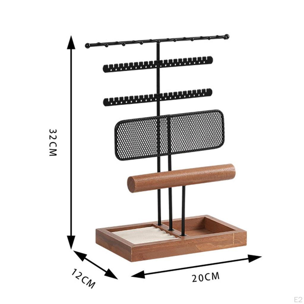 Подставка для украшений Держатель для ожерелий Настольная Подвеска для серег для гостиной