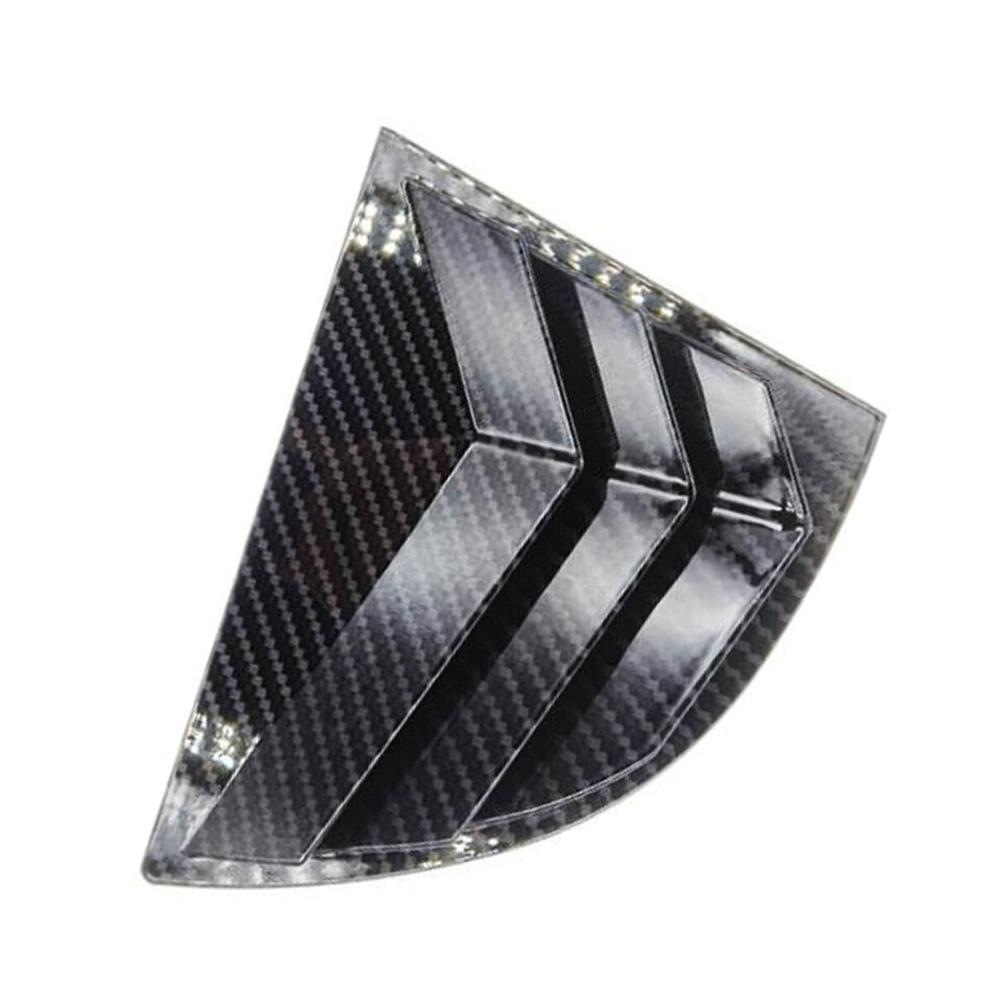 For HONDA Civic 2006-2011 Carbon Fiber Look Side Vent Window Scoop Louver Cover