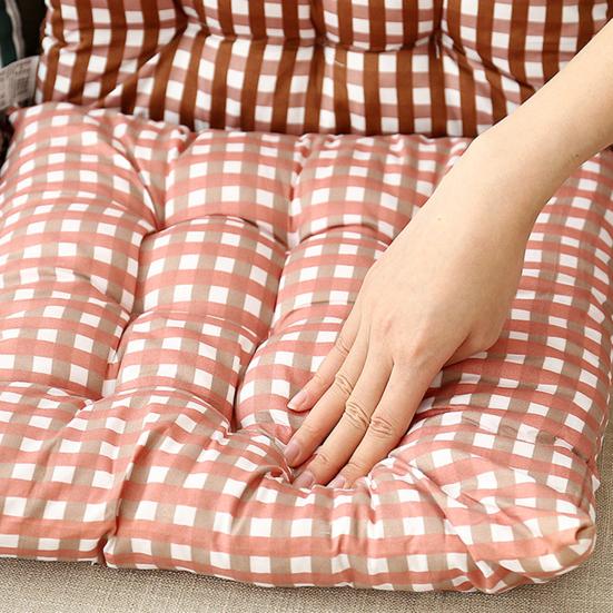 Современная полосатая подушка для стула, износостойкая, очень мягкая, толстая, моющаяся, подушка для обеденного стула, подушка для сиденья, товары для дома