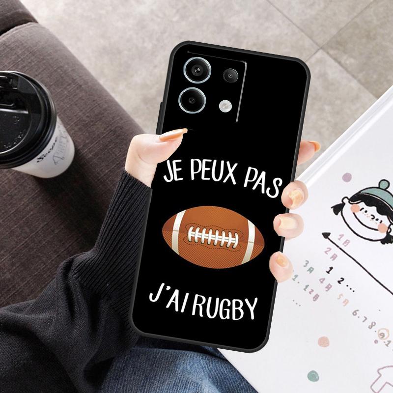 Rugby Football Sport Cover For Xiaomi Redmi Note 14 13 10 11 12 Pro 11S 12S Case For Redmi 15C 13C 12C 10C 14C 15