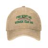 Fish Want Me Женские бейсболки Fear Me Meme Классические джинсовые потертые шляпы Snapback Унисекс для тренировок Неструктурированные шапки Кепки