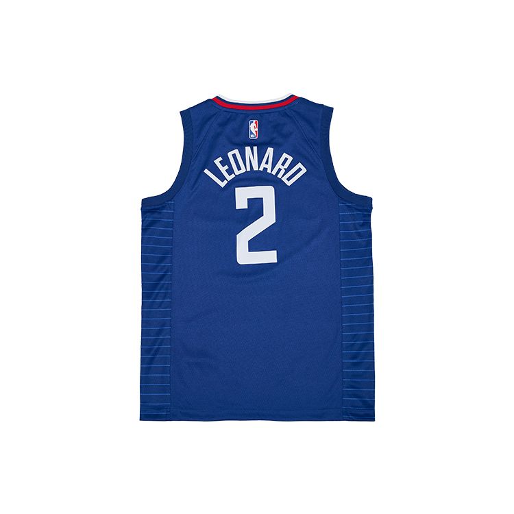 Nike Kids Basketball Jersey Leonard 2 Kids Sportswear Blue 3Z2B7BZ2P-CLIKL