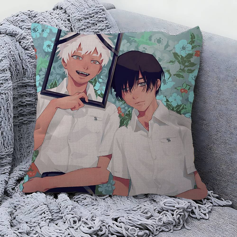 Аниме Лето, когда умер Хикару Наволочка Чехол для подушки Декор Наволочка Принт Чехол для подушки Для дивана