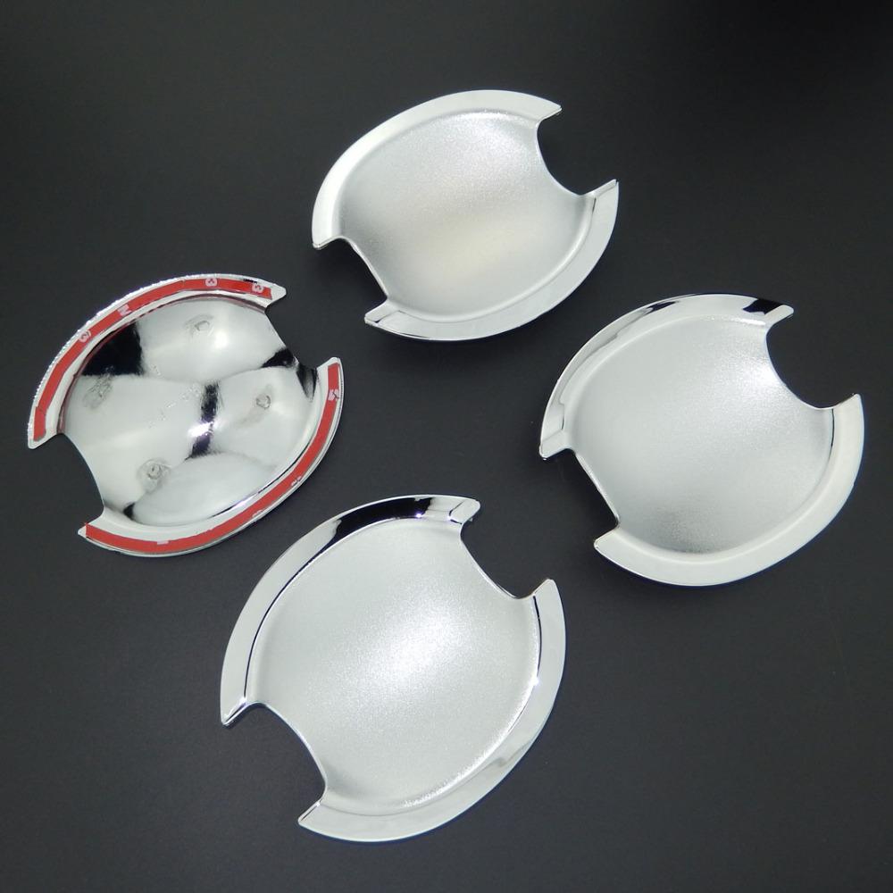 Для Mitsubishi RVR/ASX 2010-2016 ABS хромированная крышка боковой дверной ручки и дверная чаша, отделка, Стайлинг автомобиля 2011 2012 2013 2014