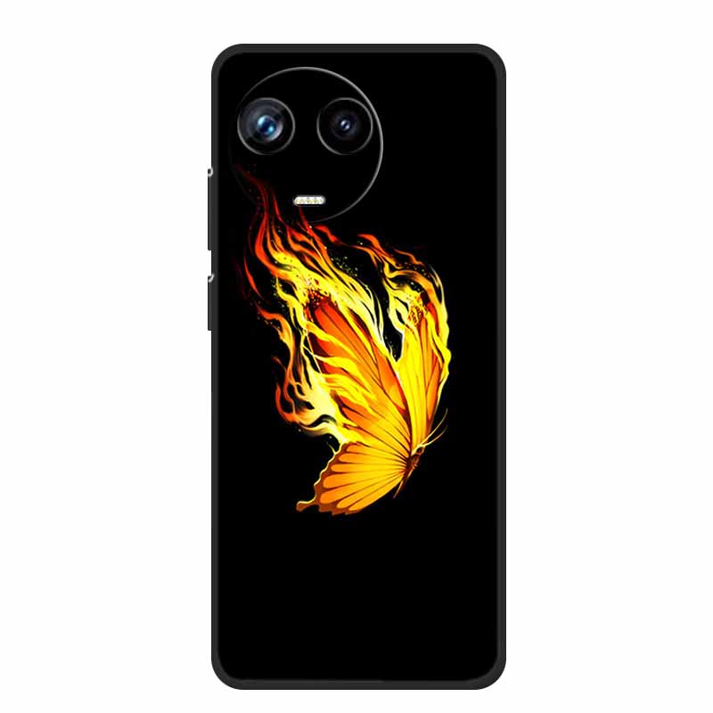 Для Realme 11 11X 5G RMX3780 Чехол ТПУ Животные Мягкий Силиконовый Бампер Задняя Крышка Чехлы для Телефона для Realme11X RMX3785 Волк Крутые Fundas