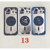 Задняя крышка OEM для iPhone 13 Pro Max 12 Mini 11 SE3 14 Pro max Задний корпус С бесплатными подарками, Рамка задней крышки + Задняя крышка + Боковые кнопки