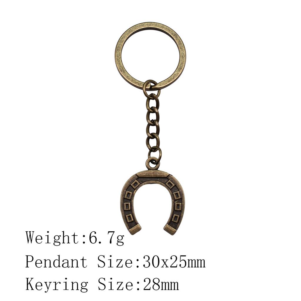 Металлический брелок в виде головы лошади/единорога - 52x51 мм, 19,9 г, Идеально подходит для сумок и домашнего декора