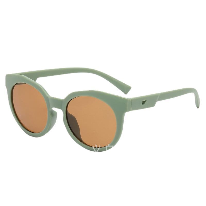 Персонализированные детские солнцезащитные очки, матовые солнцезащитные очки Macaron, модные солнцезащитные очки с защитой от ультрафиолета