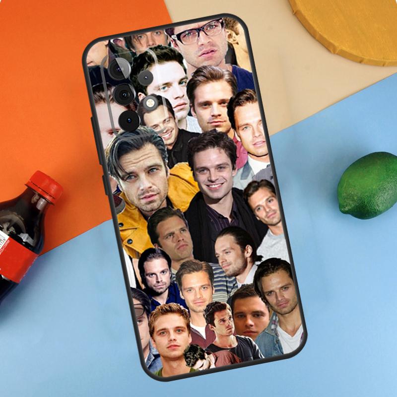 Чехол Sebastian Stan для Samsung Galaxy A34 A54 A14 A35 A55 A15 A56 A36 A26 A16 A06 A12 A22 A32 A52 A13 A53