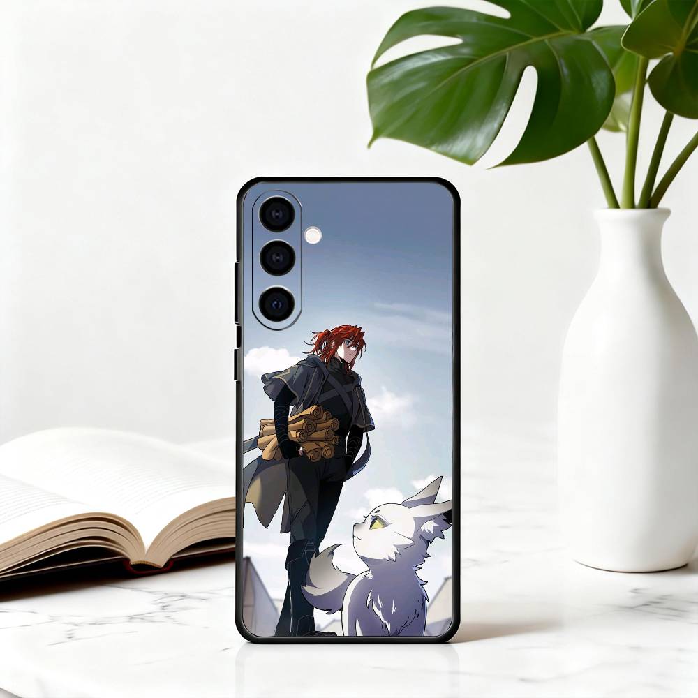 Начало После Конца А-Артур Л-Лейвин-АЛ Чехол для Телефона для Samsung Galaxy A73,A72,A71,A70,A53,A52,A51,Мягкий Силиконовый Черный Чехол