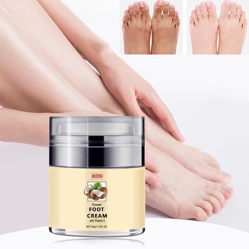 Coconut Oil Anti Cracking Cream for Dry Hands and Feet Peeling Moisturizing and Heel Repair Foot Cream
