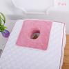 35*35 Cm Thickened Beauty Spa Massage Table Planking Face Towel With Hole Bed Bandana