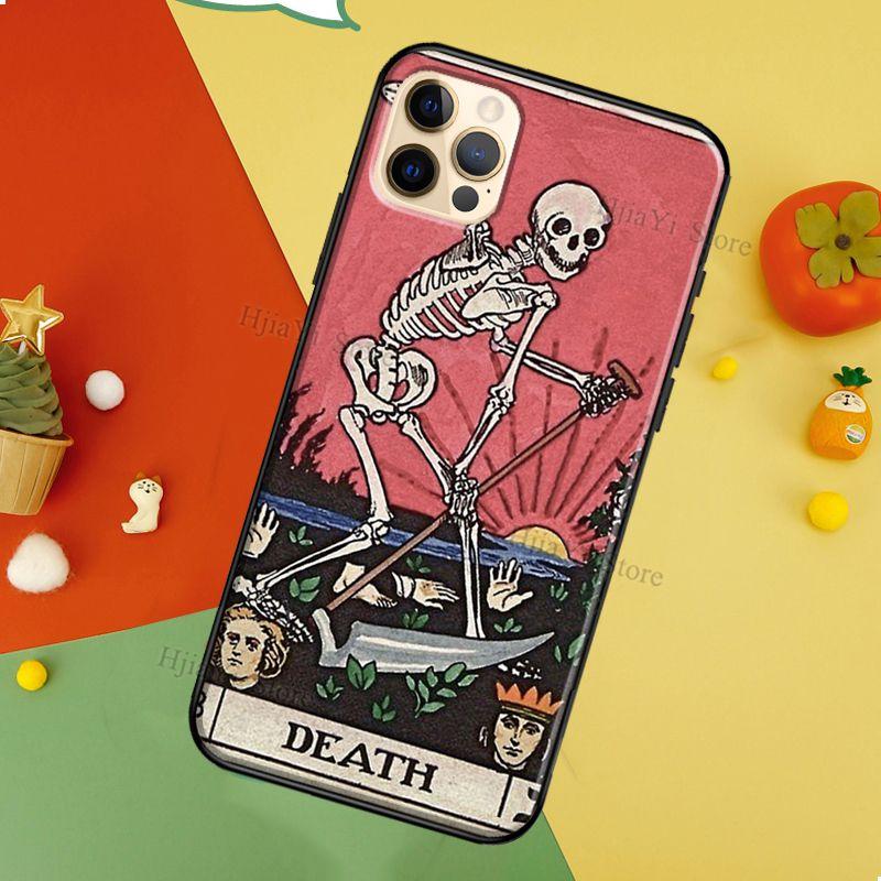 Лунная Таро Мистический тотем Чехол Для iPhone 11 14 13 Pro Max 12 mini X XR XS MAX 6 6S 7 8 Plus 5S SE 2020 Чехол для телефона