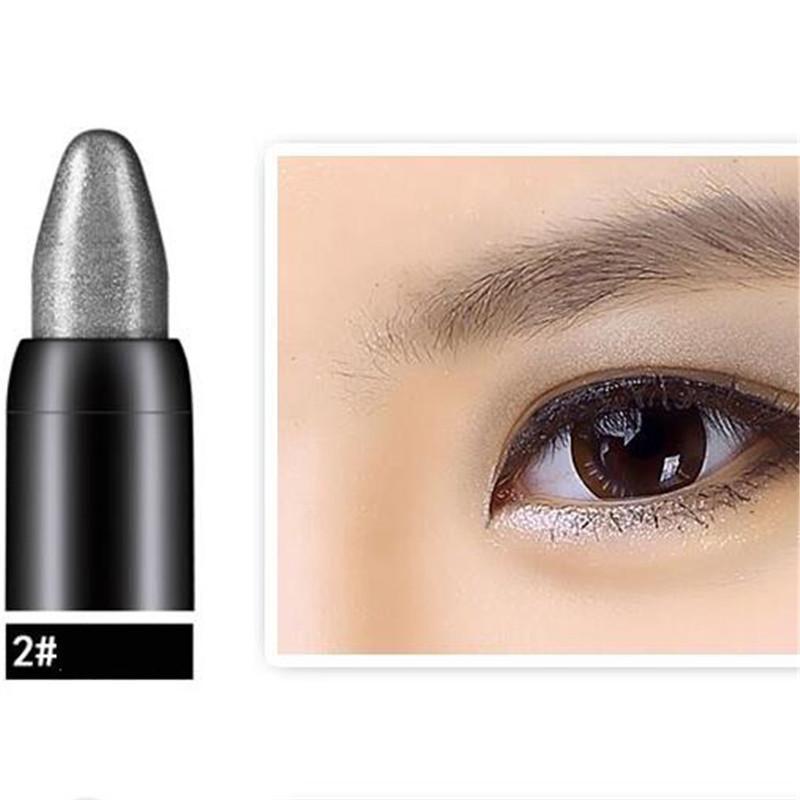 Натуральные долговечные жемчужные тени для век, подводка для глаз, мерцающая палочка, ручка шелкопряда, женский косметический инструмент для макияжа, косметический карандаш для хайлайтеров