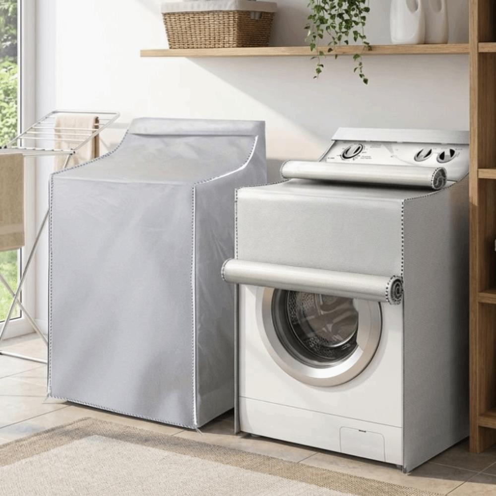 Dust-proof Washer Dryer Cover Waterproof Drying Machine Cover Washing Machine Cover Universal Fit