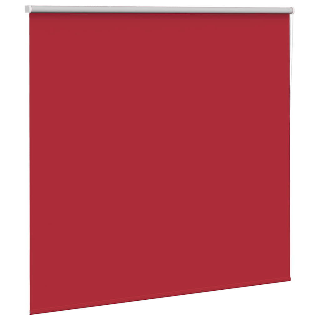 Blackout Roller Blind Red 165 x 175 cm Fabric Width 161.6 cm Polyester