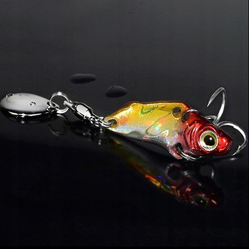 Wobbler Spinner Float Perch Pike Metal 3G 3Cm