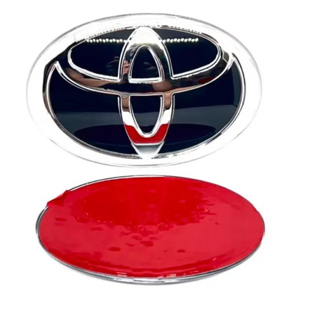 1pc Front Grill Hood 3D Car Logo Emblem for Toyota Corolla Camry RAV4 Hilux CHR Highlander Yaris Vios Alphard Prado Reiz Wish OCFHJ1