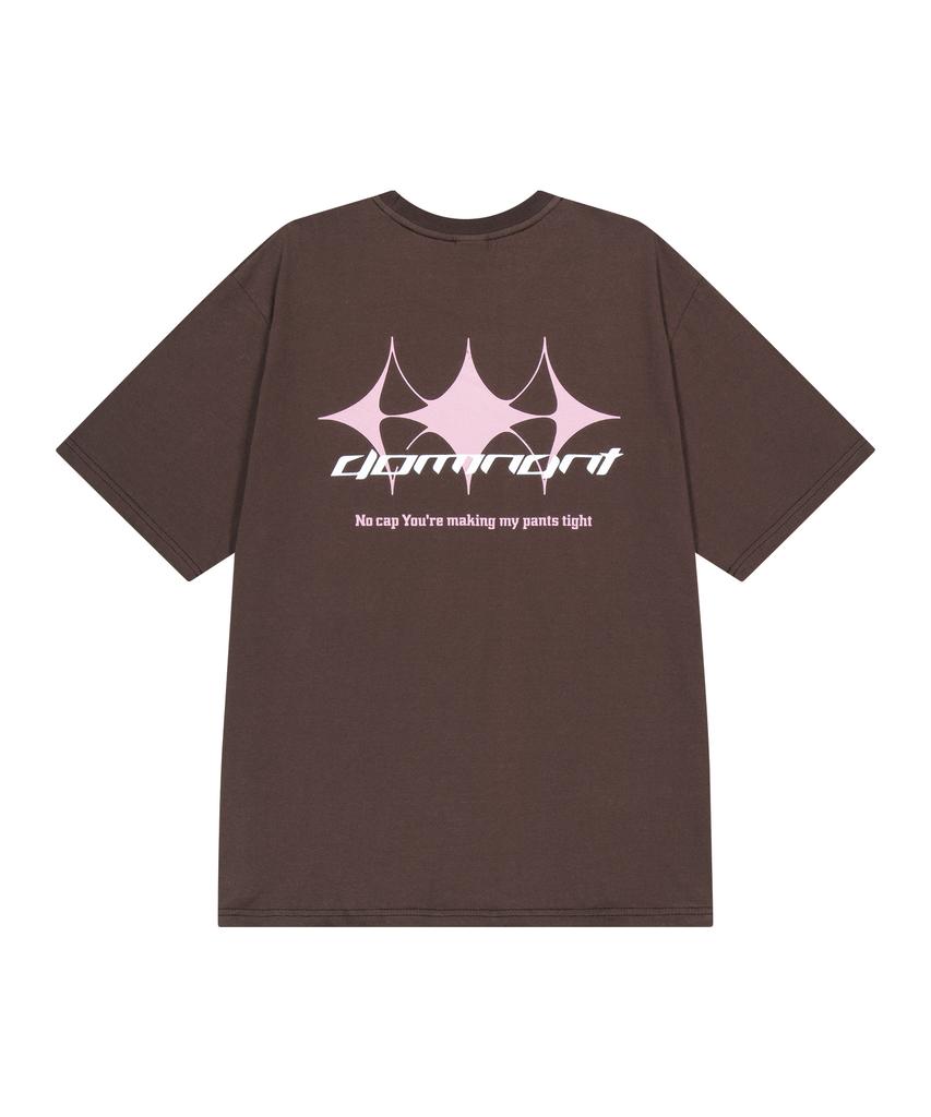 DOMINANT Spade T-Shirt Brown