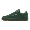 Reebok Club C 85 темно-зеленые унисекс кроссовки обувь-белый 100074451