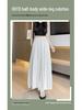 Women's High-Waisted Linen-Cotton Wide-Leg Pants: Loose, Slimming, Versatile, Textured Nine-Point Culottes
