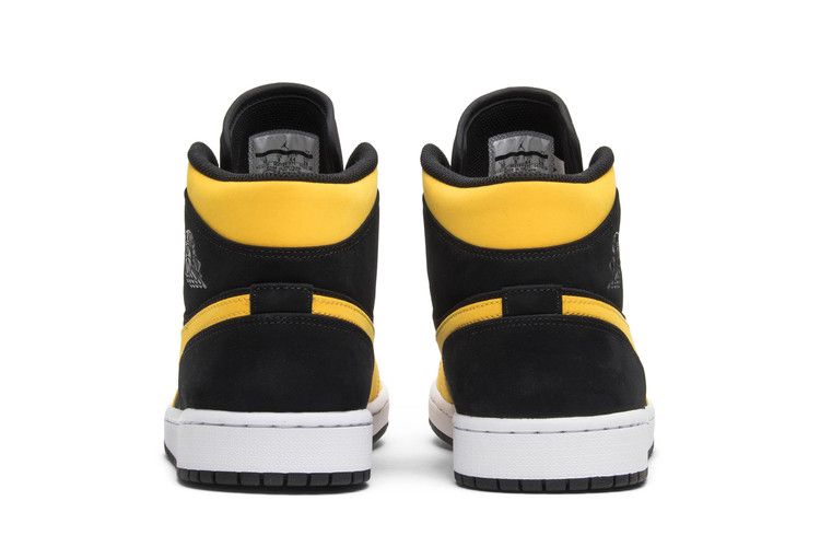 Men's Sneakers Nike Jordan 1 Mid Reverse New Love Black/University Gold-White
