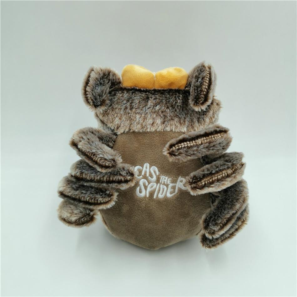 18Cmplush Soft Toy Spider Doll Black Little Lucas Realistic Body Pillow Doll Anime Game Pillow Decoration Children Christmas