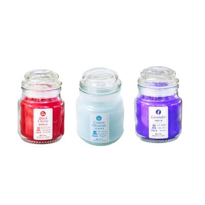 DAISO Корея Стеклянная свеча 90г 3 вида