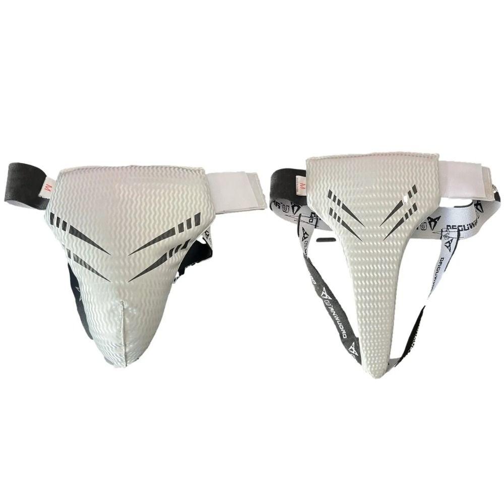 Паховая раковина из ПУ кожи, паховая защита из полиэстеровой ткани, защитное снаряжение для паха