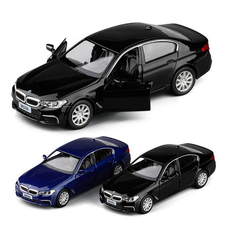 1/36 BMW 550i Литой сплав Symulacja Роскошные Спортивные Модели Автомобилей Откатывающиеся Игрушки Для Детей Для Детей Коллекция F211