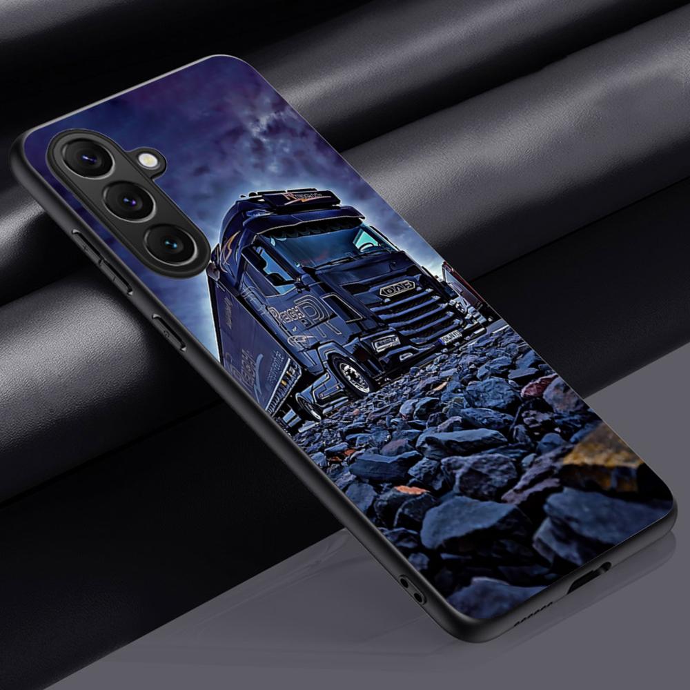 D-dafs логотип автомобильный логотип модный узор Чехол для телефона для Samsung Galaxy S26 S25 S24 S23 S22 S21 Plus Ultra Note20 Мягкий черный