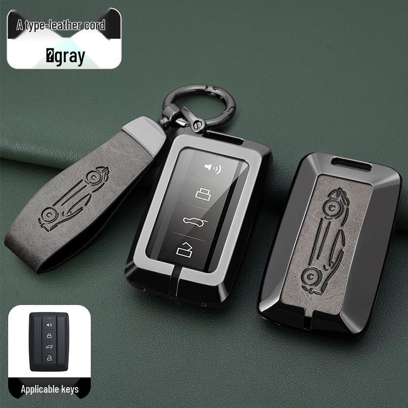 Комплект чехлов для ключей автомобиля Tank 300: Совместимый корпус ключа и защитная накладка с пряжкой
