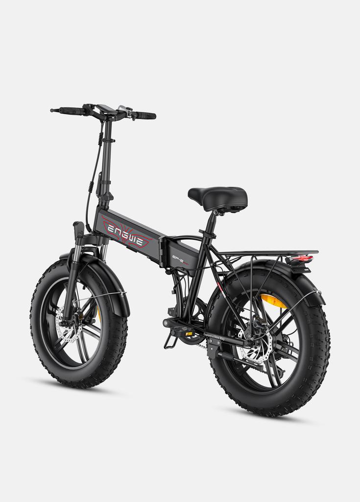 ENGWE EP-2 Boost Folding E-Bike: 120KM Range, 150KG Payload, 20x4.0 Fat Tire, 55Nm Torque & PAS Boost Button