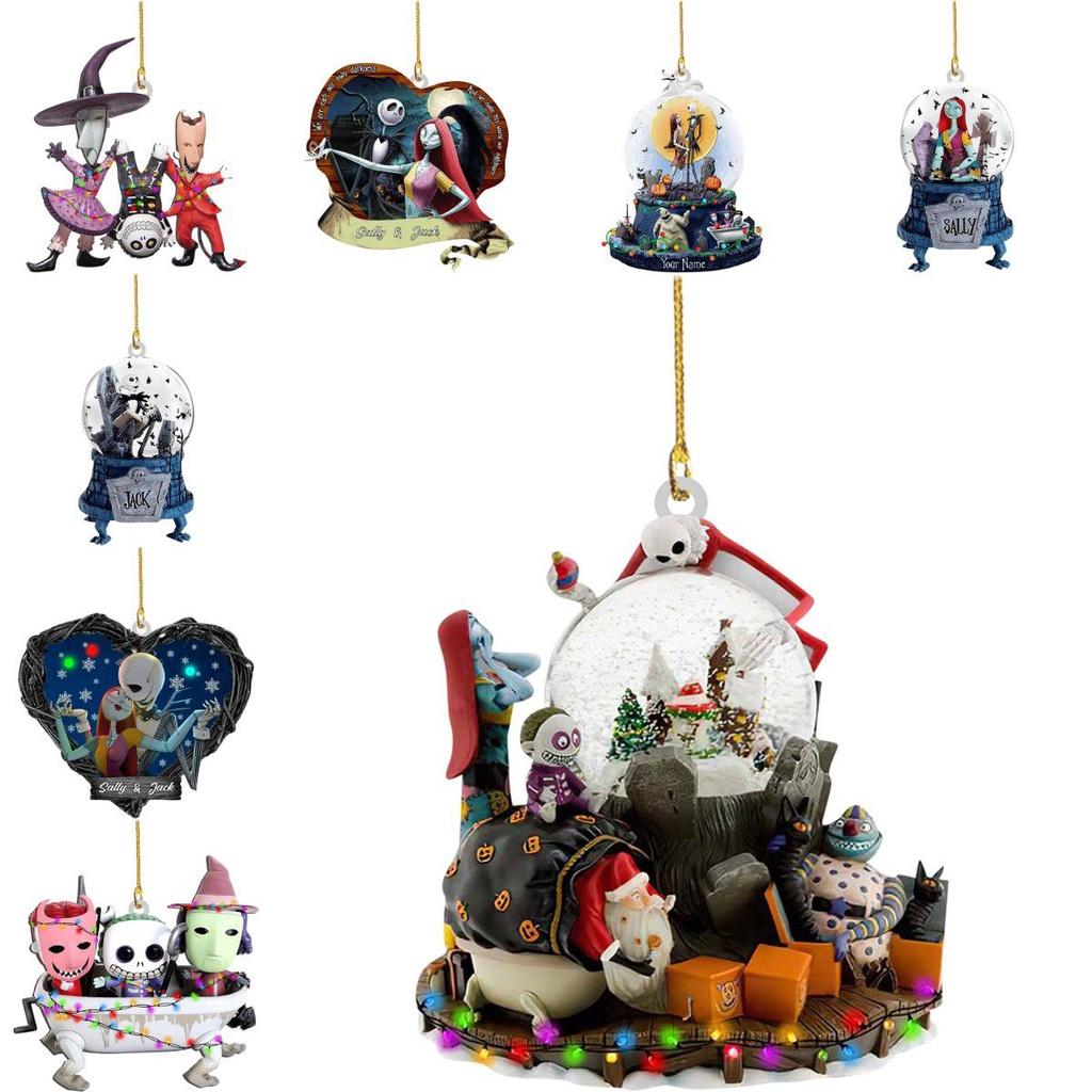 Кошмар перед Рождеством Джек Салли Рождественская елка Акриловая подвеска украшение