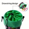 A clothespin storage bag, outdoor clothespin organizer bag, drawstring clothespin rack, bathroom laundry dormitory accessories