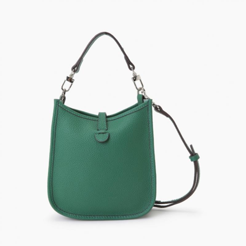 Benetton Benetton Натуральная коровья кожаная сумка Petit Bcbga3331 Gn