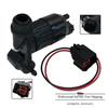 NEW Windshield Washer Pump with Connector For Ford 2011-19 Fiesta 2009-19 FLEX