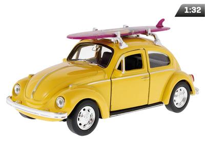Модель 1:34, VW Жук, Серфинг, жёлтый (A880VWBSZ)
