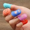 5Pcs Fingertip Breathable Elastic Silicone Strong Construction Finger Cover for Kids