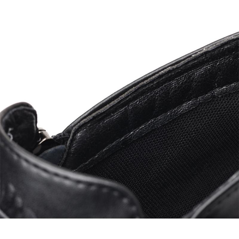 2025 Autumn Early Winter Shoes Mens Ankle Boots Flat Brand Male Footwear British Style Single Boots